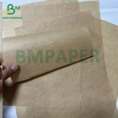 Food Bag Paper 32gsm 40gsm Excellent Oil Protection Kraft Paper