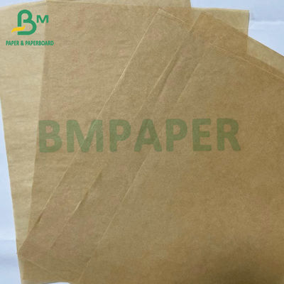 38 Gsm Eco-Friendly Grease Resistance Kraft Paper For Snack Food Wrapping