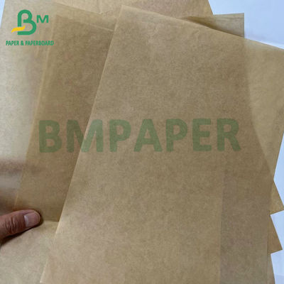 38 Gsm Eco-Friendly Grease Resistance Kraft Paper For Snack Food Wrapping