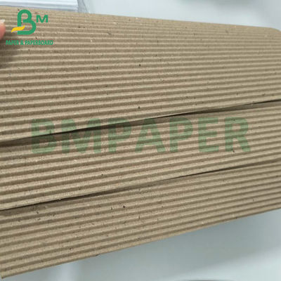 Recycled Pulp Fluted Cardboard Sheets Packaging Pads Paper Filler Insert Brown White Black Color