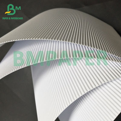 Stable Wide Applicability Two Layers Of White F Flute Paper 1mm For Cosmetic Products