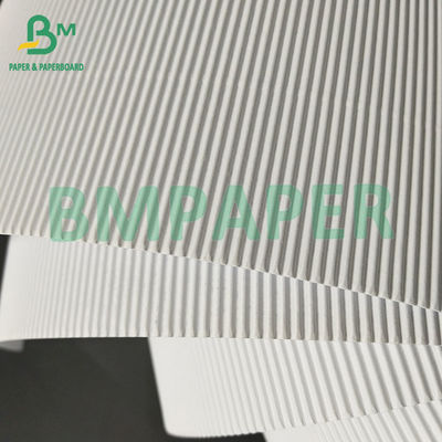 Double Layer Corrugated Cardboard Sheets Single - Sided F Pit 1mm Cosmetic Packaging Box Special Material Roll Packing