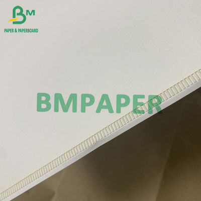 Black / White Corrugated Cardboard Sheets 3 Layers Full Colored F Flute Board 700mm X 1000mm