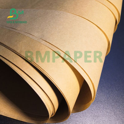 70gsm Brown natural kraft paper roll For Gift Wrapping 48'' 60'' X 6000'' Long