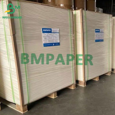 70gsm 80gsm 90gsm White Bleached Kraft Paper High Expansible Custom Sheet Size 30cm - 250cm
