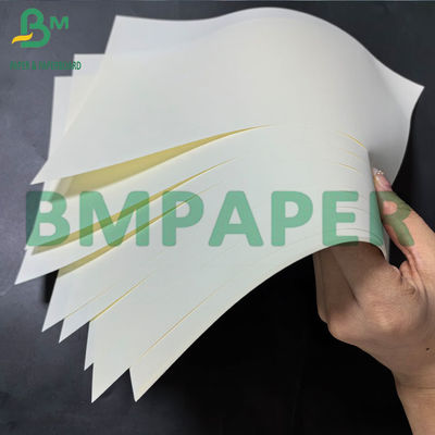 55gsm 60gsm Uncoated Book Cream Color Paper Ivory High Bulky Offset Paper