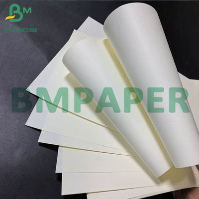 55gsm 60gsm Uncoated Book Cream Color Paper Ivory High Bulky Offset Paper