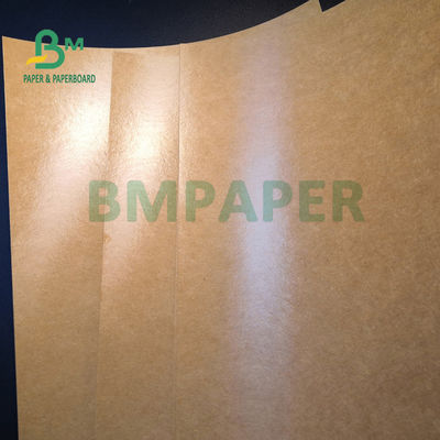 270gsm + 15g PE Brown Food Trays Box Paper For Hamburger 850mm Greaseproof