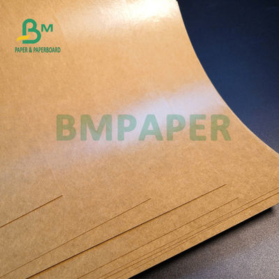 270gsm + 15g PE Brown Food Trays Box Paper For Hamburger 850mm Greaseproof