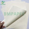100 Gsm  Recyclable Smooth Cream Woodgrain Jumbo Paper In Roll Width 34&quot; 28&quot;