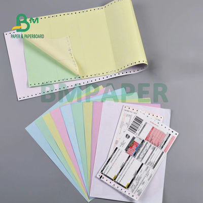 55gr Office Computer Bill Printer Carbonless Paper 640 X 900mm Blue Image