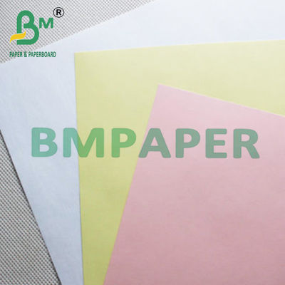White Pink Yellow Colorful NCR Carbonless Paper For Office Supplies