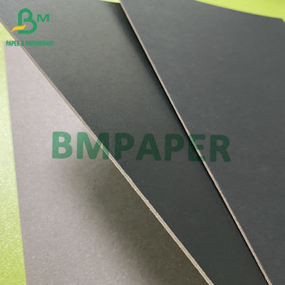 1.5mm 2mm Black Board 2 Sides Black Middle Grey Color Photo Album Pages 89 X 119cm