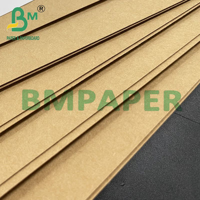 Brown Kraft Paper PE Laminated Cardboard Trays For Food Containers