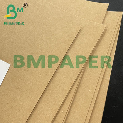 Brown Kraft Paper PE Laminated Cardboard Trays For Food Containers