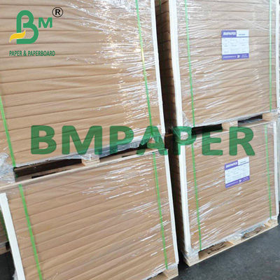 250g - 450g Brown Food Tray Craft Paperboard For Fast Food Store