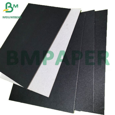 1mm 2mm Heavy Drawing Cardstock Board One Side Black Paper Card For Printing
