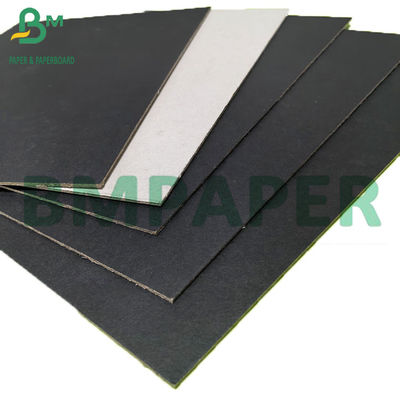 1mm 2mm Heavy Drawing Cardstock Board One Side Black Paper Card For Printing
