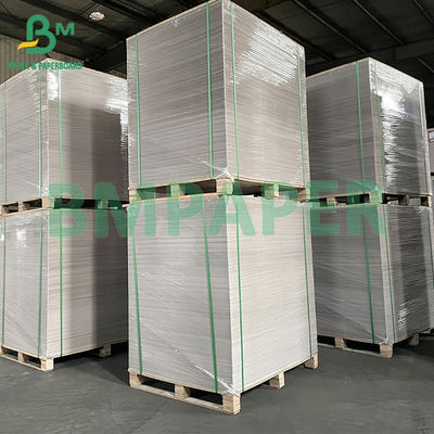 CCWB Coated Duplex Board With 70% PWC Recycle White Back Double White With Grey In The Middle
