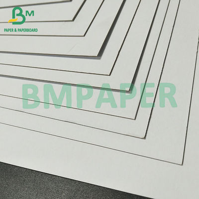 CCWB Coated Duplex Board With 70% PWC Recycle White Back Double White With Grey In The Middle
