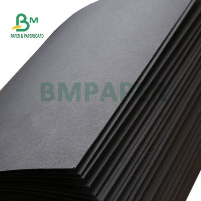 400gsm Black Kraft Paper Board For Photo Frame 70 x 100cm Folding Resistant