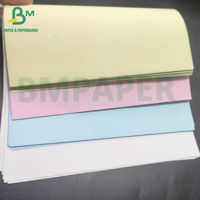 Large Sheet and Rolls Carbonless NCR Paper Multi Colors For Invoices Receipts