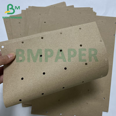 60&quot; 72&quot; 80grs Flat Micro Perforated Kraft Paper For Automated Cutting Machine