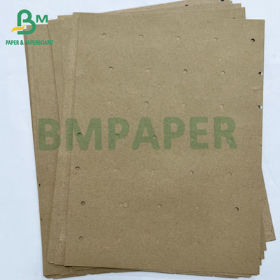 70gsm Recyclable Round Hole Perforating Underlay Kraft Paper For Garment Factory