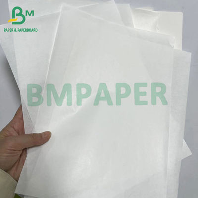 Recyclable  40gsm G1S Food Grade Bleached White MG Kraft Paper