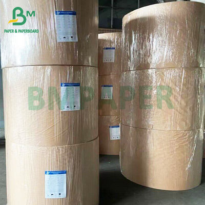 120cm Roll Width Food Grade 33gsm 35gsm MG White Kraft Paper Roll