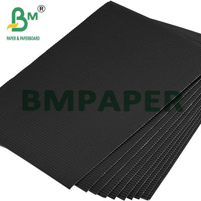 120g + 120g 2-Ply F Corrugated Cardboard Paper For Package Black Color