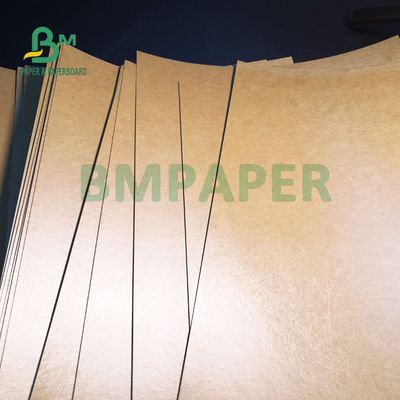 Waterproof 250gsm + 15g PE Coated Kraft Paper Roll For Disposable Cup 770mm