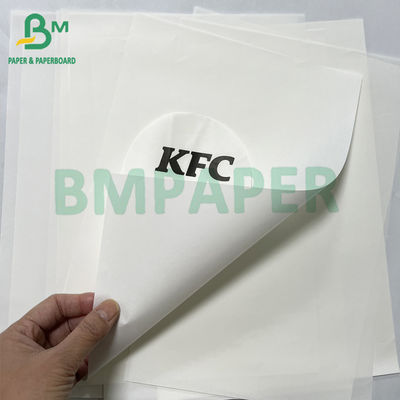 40gsm recyclable Food Grade kit 3 kit 5 oilproof sandwich paper