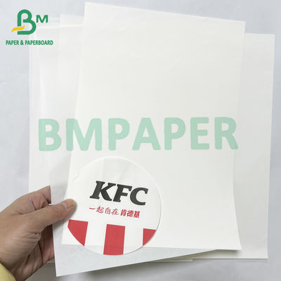 40gsm recyclable Food Grade kit 3 kit 5 oilproof sandwich paper