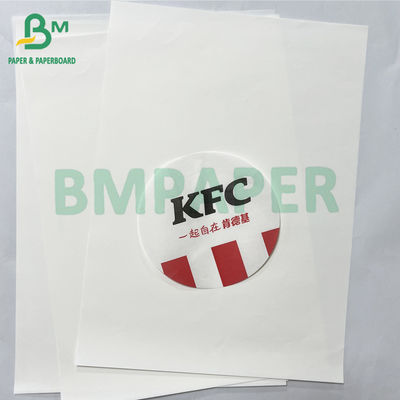 40gsm recyclable Food Grade kit 3 kit 5 oilproof sandwich paper