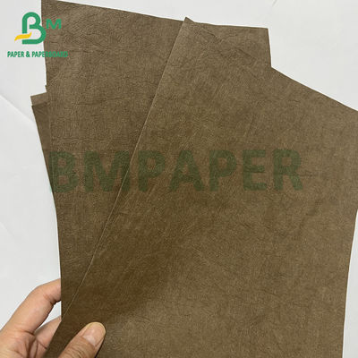 0.55mm Tear Resistance Colorful Washable Tex Kraft Paper Fabric