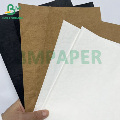 Tear Resistance Sewable 0.55mm 0.35mm Washable Kraft Paper Roll