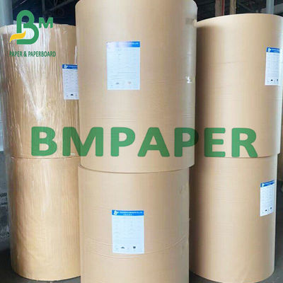 Brown Roll Packing High Strenth Extensible Paper For Chemical Bag 50-120gsm