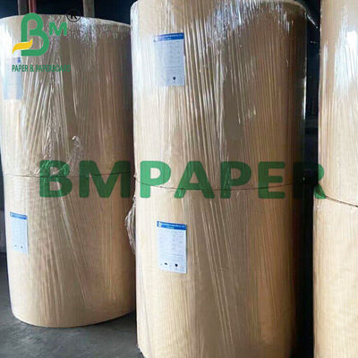 Brown Roll Packing High Strenth Extensible Paper For Chemical Bag 50-120gsm
