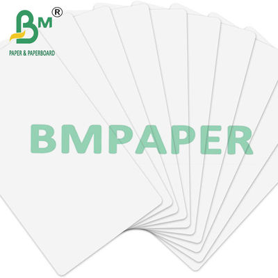70 - 250g 1 - Ply Bond Receipt Thermal Paper Card For Time Card 3&quot; x 8&quot;