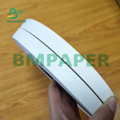60gsm 15mm White Food Grade Straw Base Paper For Juice Drinking