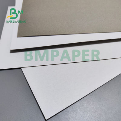 900gsm One Face Uncoated White Offset Cardboard Grey Back For Ring Binders