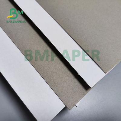 900gsm One Face Uncoated White Offset Cardboard Grey Back For Ring Binders