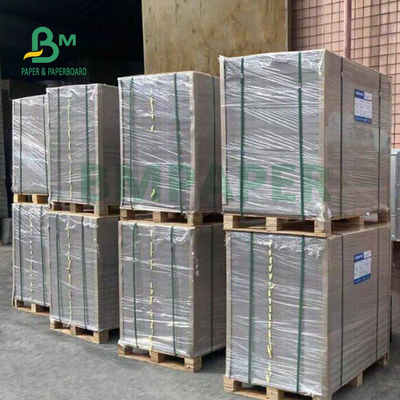 900gsm One Face Uncoated White Offset Cardboard Grey Back For Ring Binders