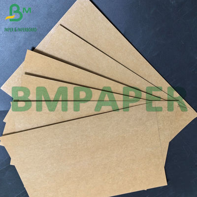 300g+18g PE Single Side Coated Greaseproof Unbleached Kraft Paper
