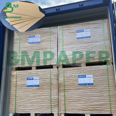 300g+18g PE Single Side Coated Greaseproof Unbleached Kraft Paper