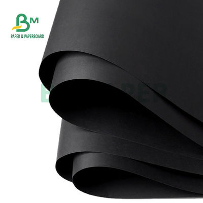 High Density Black Solid Cardboard Paper Sheets For Photo Album 300gsm 350gsm