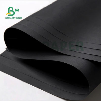 High Density Black Solid Cardboard Paper Sheets For Photo Album 300gsm 350gsm