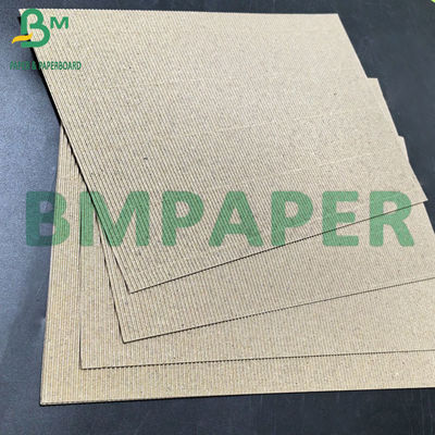 1mm F Flute Unbleached Brown Corrugated Paper Sheets For Boxes