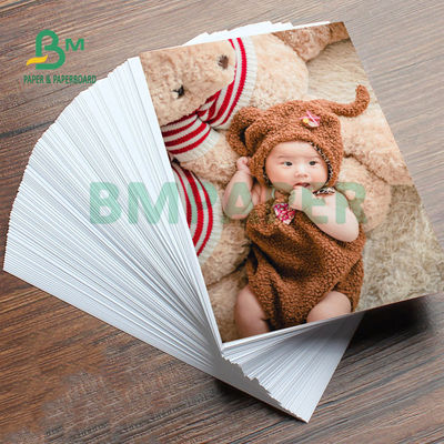 260gsm 300gsm Double Side Inkjet Printing Glossy Photo Paper For Menu 6R A4